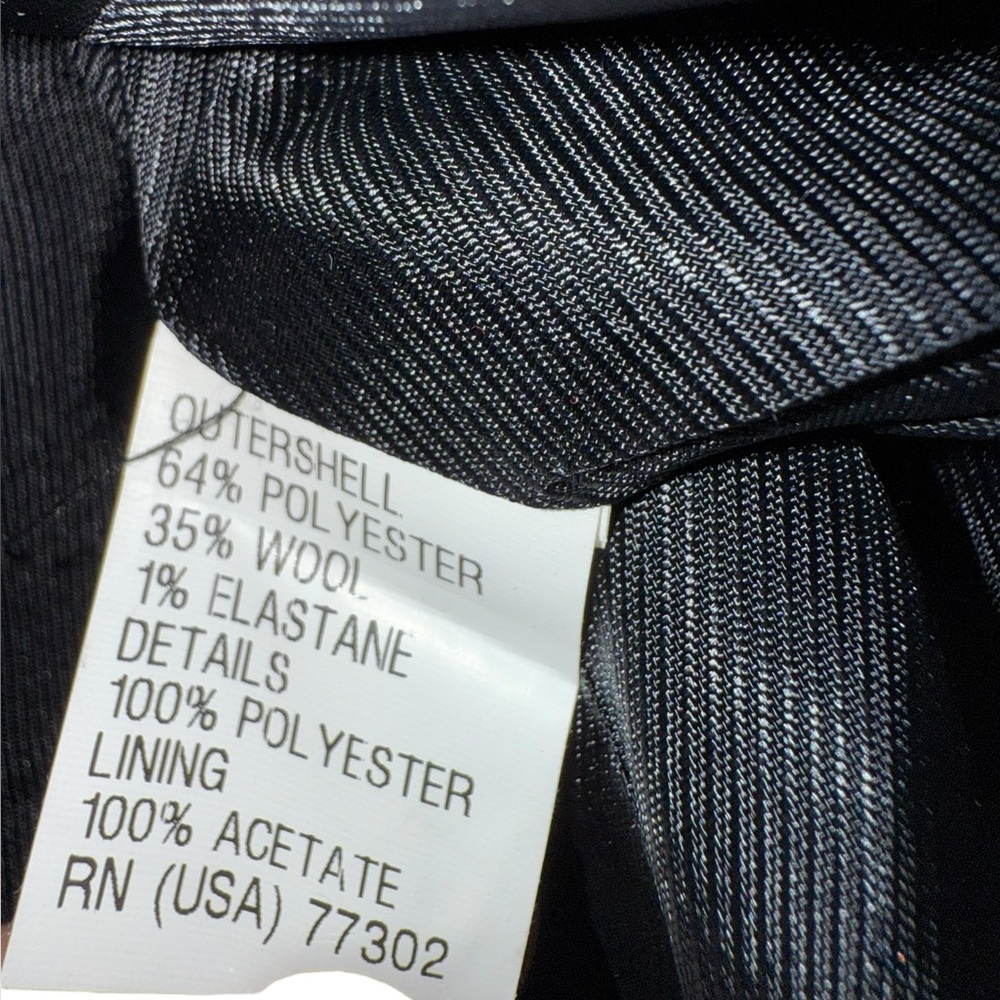 Zara Basic Classic Black Blazer Size Small - Picture 7 of 7
